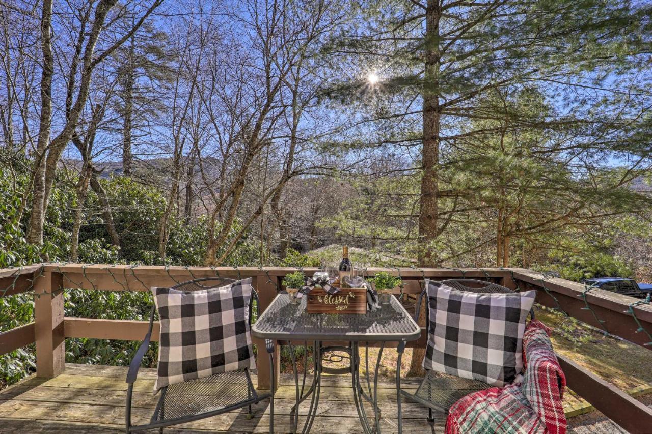 Banner Elk Mountain Retreat With Deck And Fireplace 外观 照片