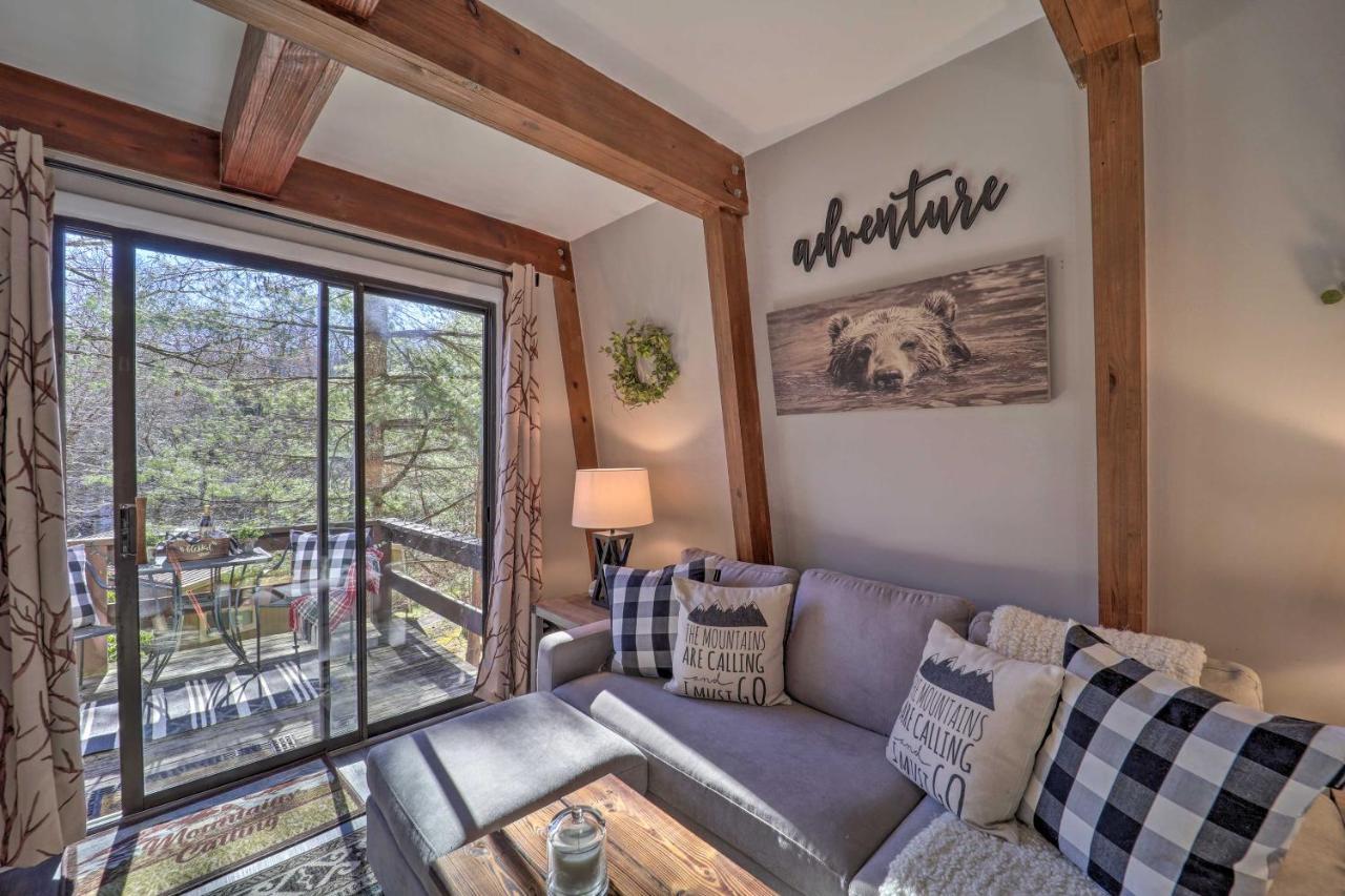 Banner Elk Mountain Retreat With Deck And Fireplace 外观 照片