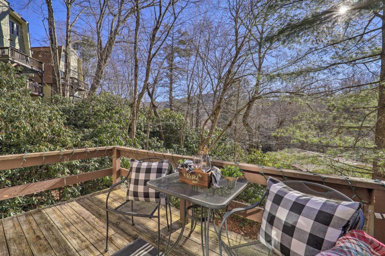 Banner Elk Mountain Retreat With Deck And Fireplace 外观 照片